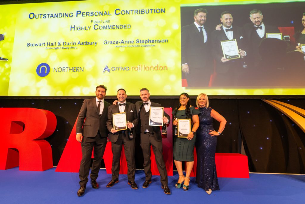 Arriva Rail London celebrates two highly commended awards at the ...